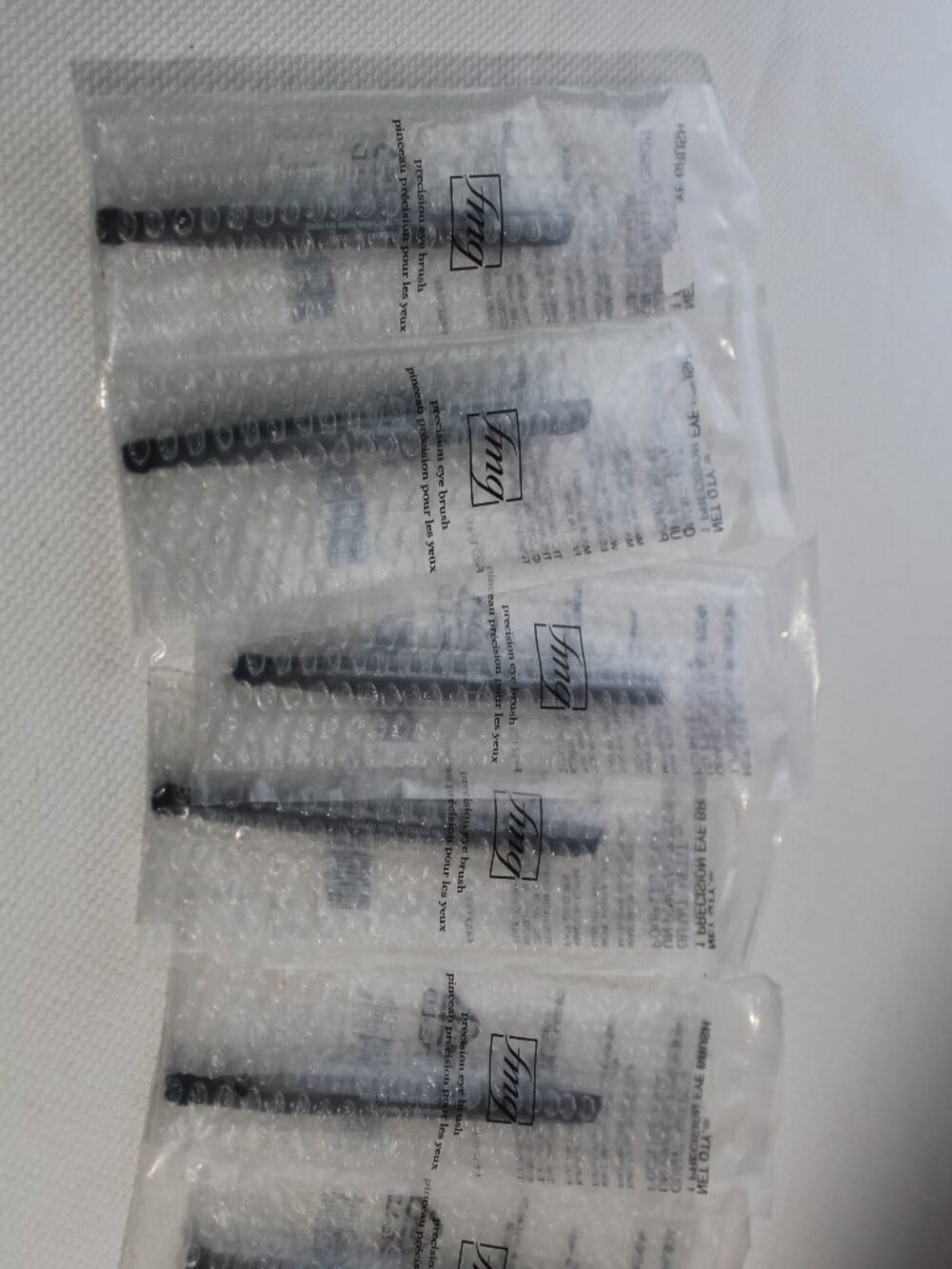 Lot of 6 Avon / fmg Precision Eye Brushes, New & Sealed